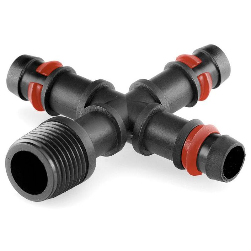 

Abrisa - Cruz rosca macho seguridad 1/2-16-16-16 mm 5 Unidades