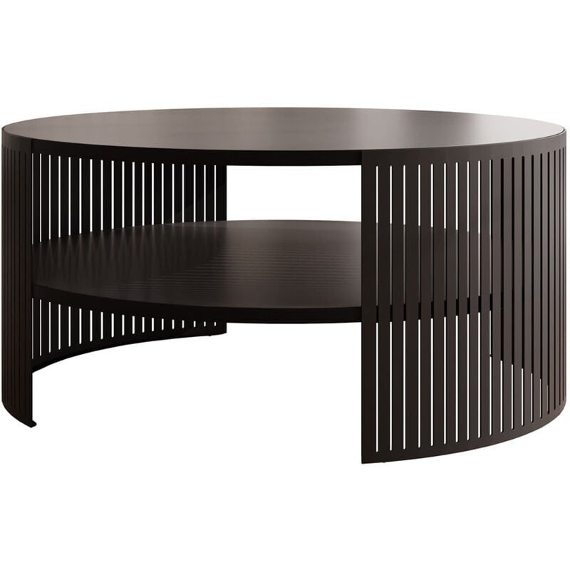 Cruz - table basse - noir - 75 cm - noir