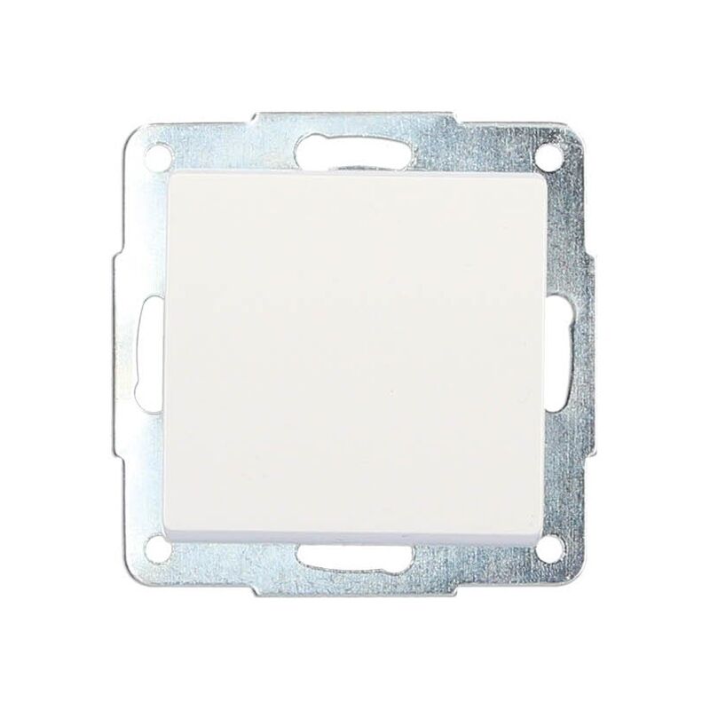

Conmutador de cruzamiento de empotrar Blanco 56x56mm