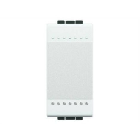Cruzamiento Livinglight 16A borne a tornillo 1 módulo Blanco N4004N