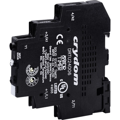 Crydom Halbleiterrelais DRTC24D06 6 A Schaltspannung (max.): 280 V/AC Nullspannungsschaltend 1 St.