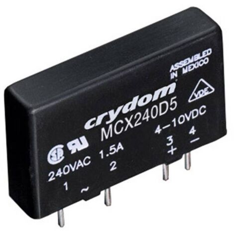 Crydom Relè a semiconduttore MCX480D5 5 A Tens.comm.max: 660 V/AC Commutazione zero crossing 1 pz.