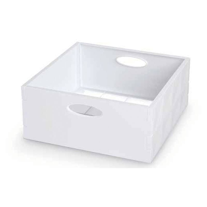 Crystal box bianco h 14x31x31 cm