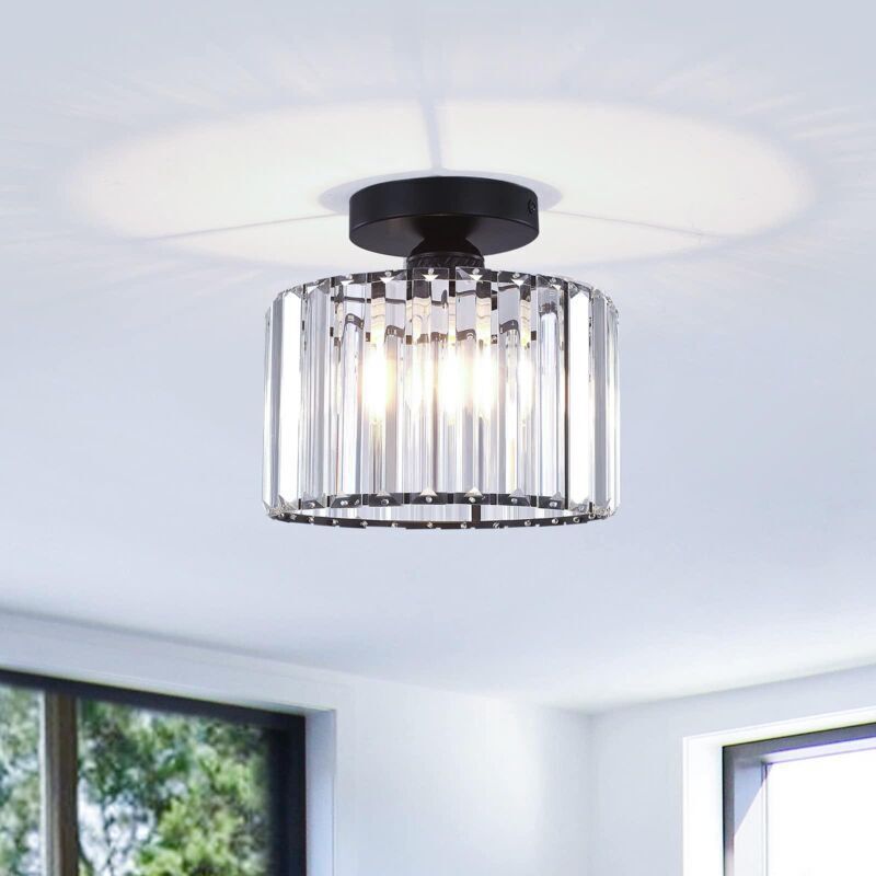 Image of Crystal Ceiling Light – Semi-recessed ceiling&hellip;