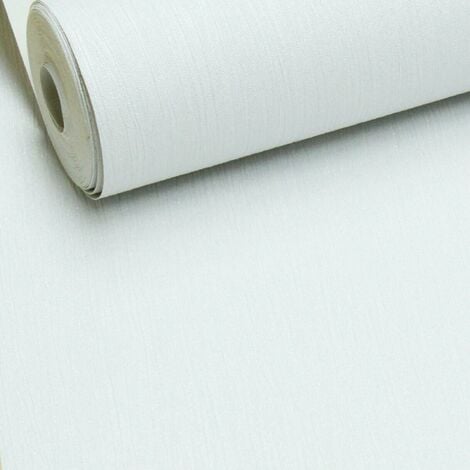 Crystal Glitter Encrusted Plain Mix Textured Vinyl Grey Silver Black Wallpaper [Plain White Silver Glitter E95100]
