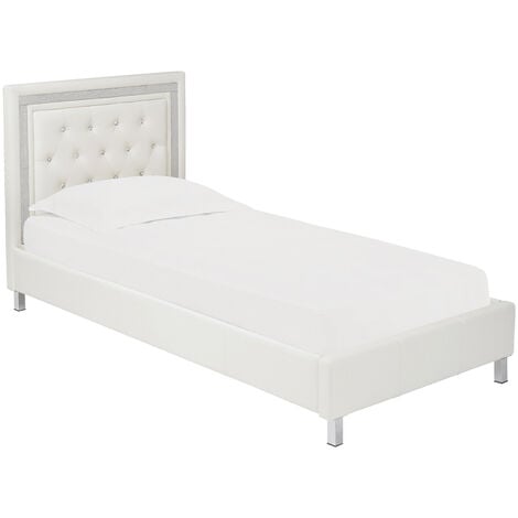 LPD FURNITURE Crystalle 3.0 Single Bed White