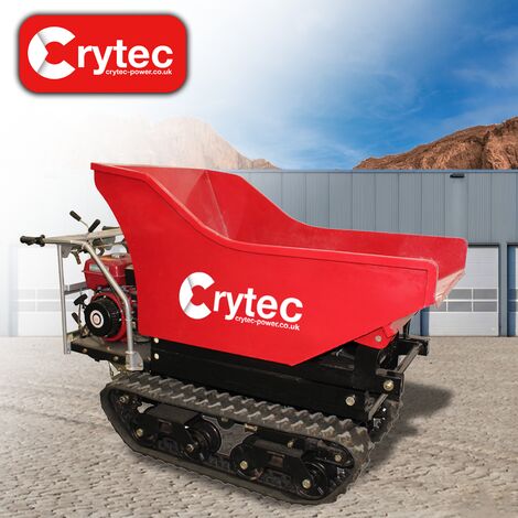 main image of "Crytec TD55HT Tracked Hydraulic Tip Dumper Transporter Power Barrow"