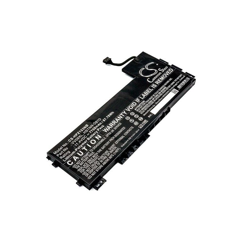 Nx - Batterie ordinateur portable compatible hp Zbook 11.4V 7700mAh - 808398-2B1
