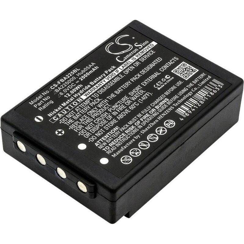 Cs Cameron Sino - Batterie pour grue radiocommandée 6 v 2000 mAh
