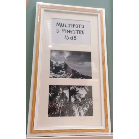 CS - MULTIFOTO HAVANA BIANCO CM 25x50
