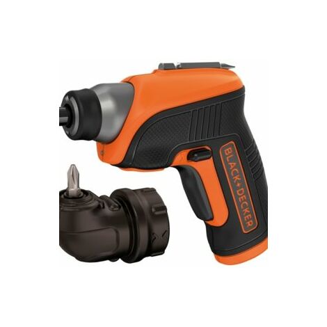 BLACK & DECKER CS3652LC Cordless Screwdriver & Right Angle Attachment 3.6V Li-Ion