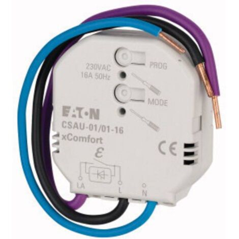 CSAU-01/01-16 Eaton xComfort Actionneur de commutation Puissance de coupure (max.) 3680 W