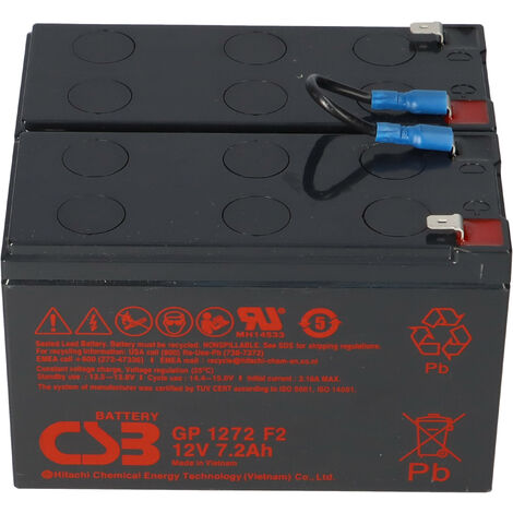 CSB-SCD5 SCD5 kompatibler Akkusatz geeignet für APC RBC5 Plug & Play