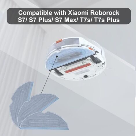 CSPARCV 10 panni per la pulizia per robot aspirapolvere Roborock S7 S7 Plus S7+ S7 MaxV S8 S8 Plus S8 Pro Ultra T7s T7s Plus