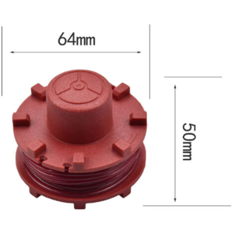 CSPARCV Bobina di filo per decespugliatore Einhell GE-CT 36/30 Li E SOLO AGILLO 36/255 BL AGILLO 18/200 3405096 Ricambi per decespugliatore (4 pezzi)