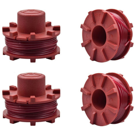 CSPARCV Trimmer Line Spool for Einhell GE-CT 36/30 Li E SOLO AGILLO 36/255 BL AGILLO 18/200 3405096 Spare Parts for Grass Trimmer (4 pieces)