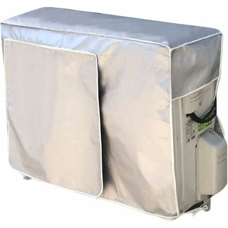 CSPARKV 1 morceau de housse de protection UV Housse Climatiseur Extérieur Couverture Etanche Climatiseur Housse Anti-poussière Couverture extérieure de climatiseur pour La Maison