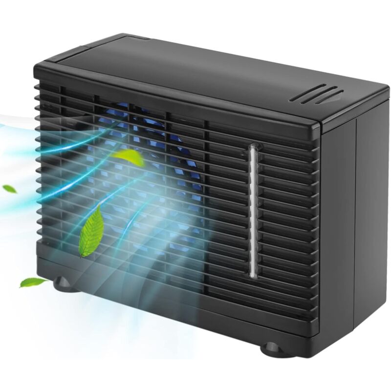 Csparkv - 1 pcs Mini Climatiseur de voiture portable 12 v, Ventilateur de Climatisation multifonction Refroidisseur d'air Portable Climatiseur
