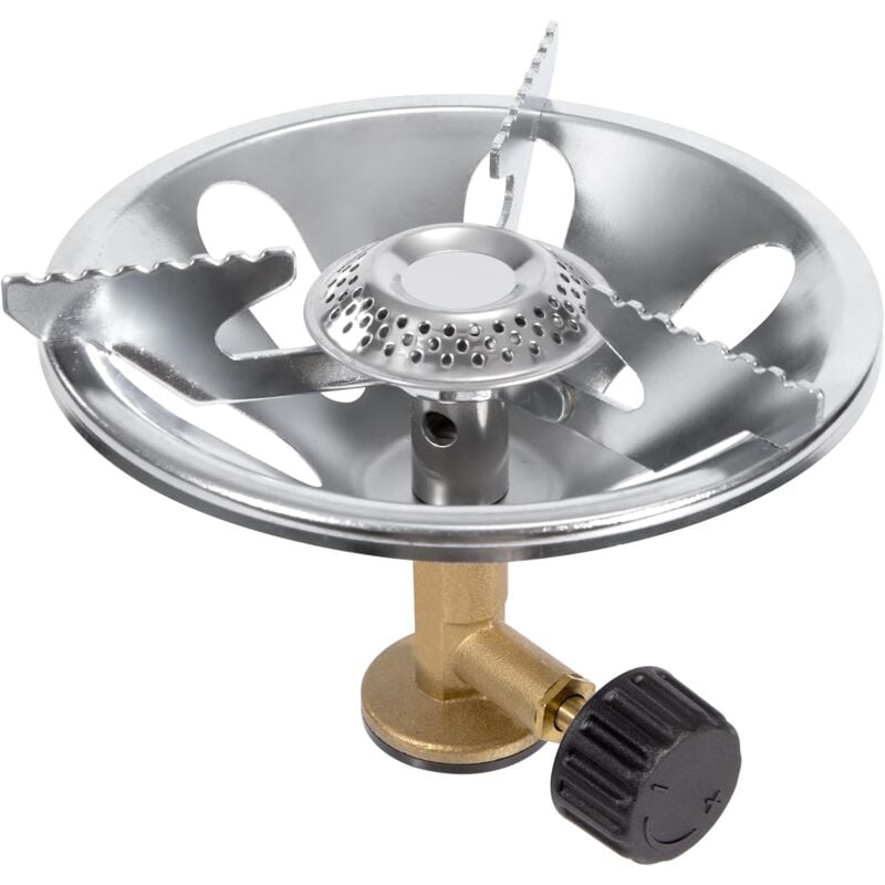 Csparkv - 1 pcs Réchaud à Gaz de Camping Portable Mini De Réchaud avec Sac de Rangement Brûleur à Gaz Anti Vent pour Cuisine de Plein Air