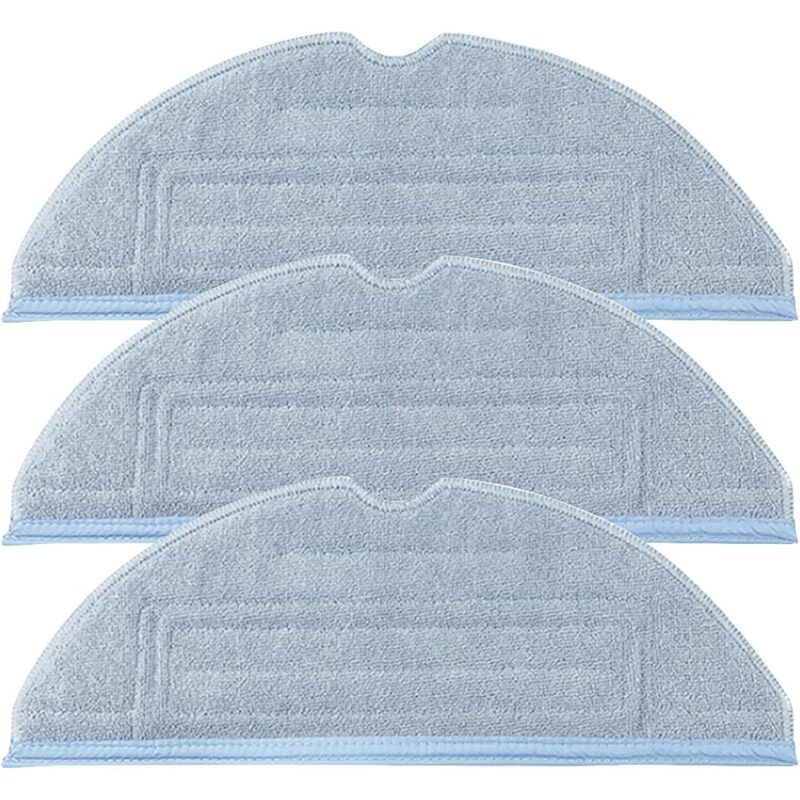 Csparkv - 10 Chiffons de Nettoyage pour Roborock S7 S7 Plus S7+ S7 MaxV S8 S8 Plus S8 Pro Ultra T7s T7s Plus Robot Aspirateur