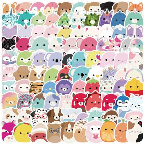 100 Autocollants Néon Graffiti – Vinyle Imperméable – Tailles 1,5 à 3 Pouces – Pour Skate, Laptop, Valise, Décoration