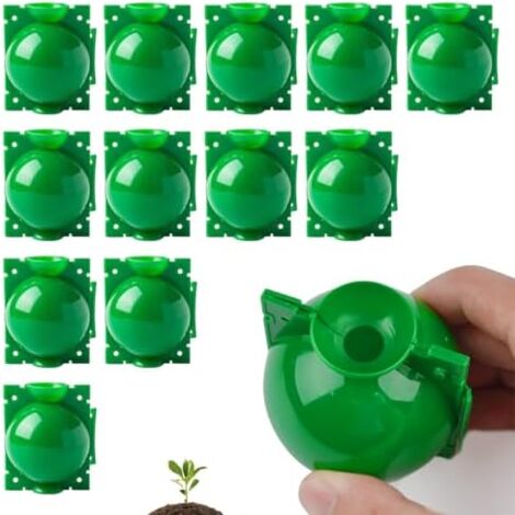 Kit 6 Boîtes De Greffage Pour Plantes - Boules De Propagation 8 Cm - 250 Ml - Pour Multiplication Racines (rosiers, Arbres Fruitiers...)