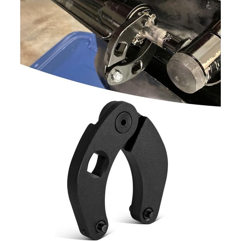 Csparkv - 1266 Clé à douille réglable universelle pour cylindres hydrauliques sur la plupart des équipements agricoles et de construction