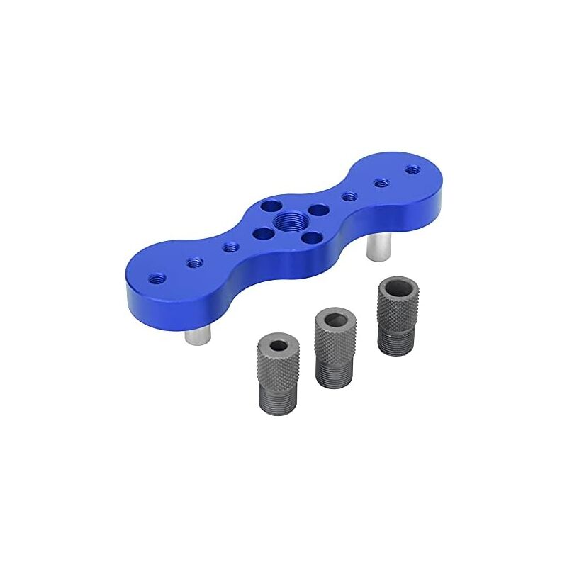 Csparkv - 140mm Kit de gabarit de goujonnage à centrage automatique en alliage d'aluminium 6/8/10mm positionneur de localisateur de poinçon outil de