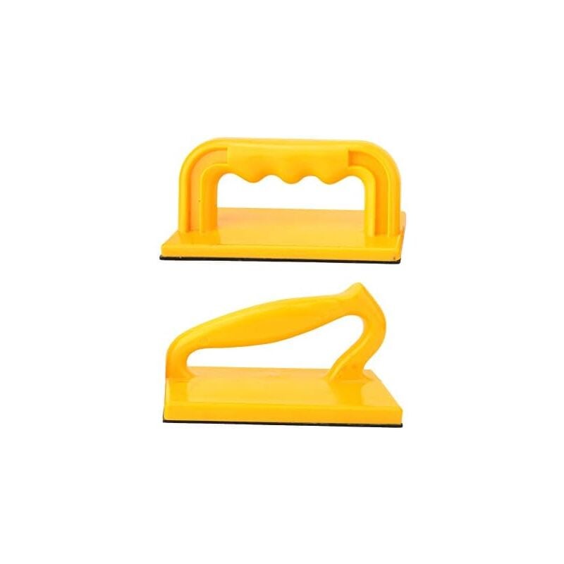 Csparkv - 150x70mm Bloc de poussée de sécurité 2 pièces, outil de travail du bois de bloc de poussée de sécurité oblique et droit de bâton de poussée