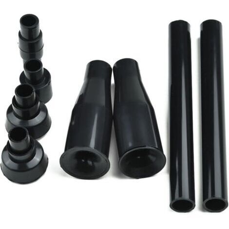 CSPARKV （15×1.8×1.8cm）Lot de 8 buses de pompe de bassin - Petits embouts de fontaine à eau - Tête de pulvérisation multifonction pour fontaine de jardin - Tête de buse en plastique