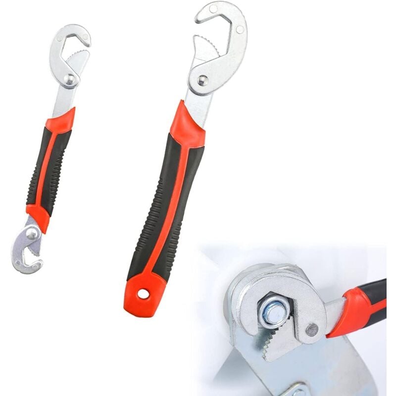 Csparkv - 2 Clés universelles à Griffes Réglables Pour Serrer Et Déserrer Des Écrous De 9-32mm : 2 Clés à Ergot Universelles