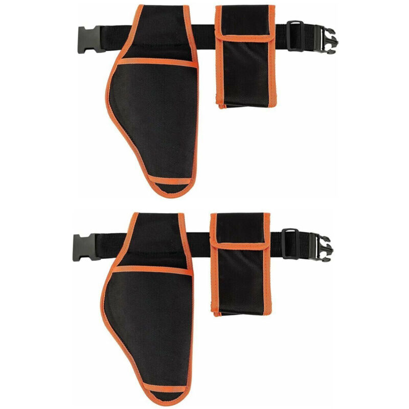 2 pack Étui pour Sécateur Électrique avec Pochette Fourreau Ceinture pour Sécateur de Jardin Accessoires Durables - Csparkv
