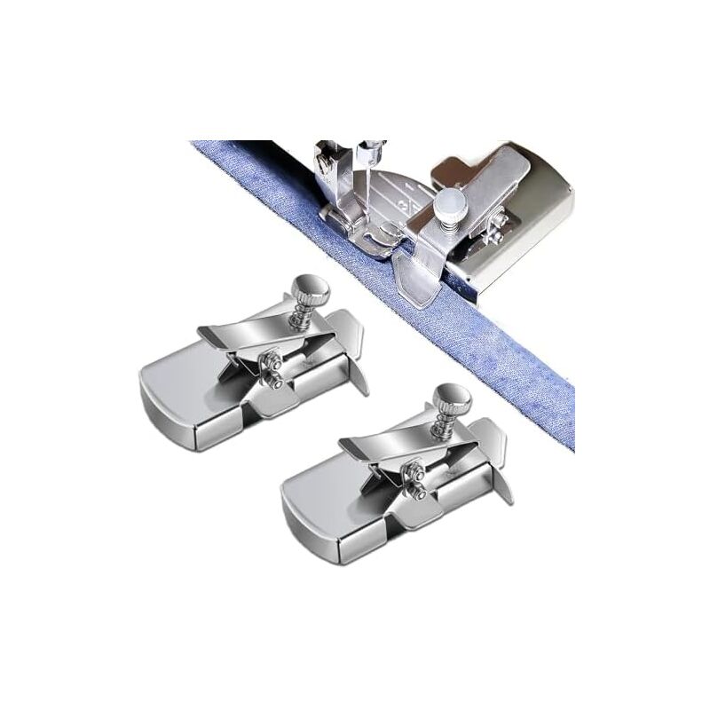 Csparkv - 2 piezas Guía de costura magnética, accesorio de costura, nueva guía de costura magnética 2024 Guía de costura para todas las máquinas de