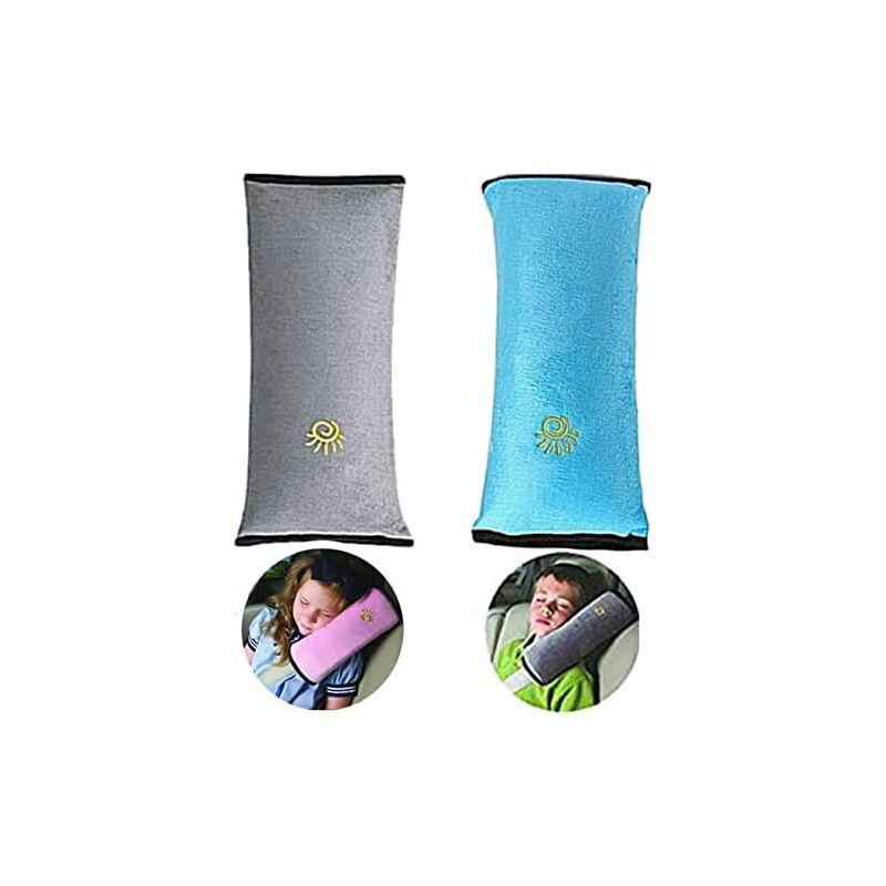 Csparkv - 28.5x12cm Protège-épaules De Véhicule Couverture De Ceinture De sécurité De voiture Ceinture De Sécurité Amovible Et facile à Laver Voiture