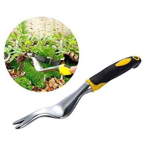 CSPARKV 29x2.5cm de désherbage Manuel pour de désherbage Manuel pour terrasse Extraction de Mauvaises Herbes - pour Jardin extérieur Plantation de Fleurs - pour enlever Les Mauvaises Herbes
