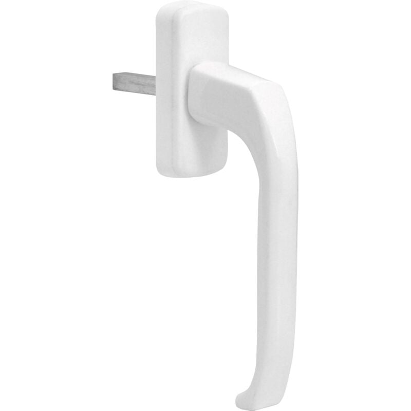 Csparkv - 3 pcs Poignée de fenêtre Fonte d'Aluminium Blanc Longueur 38 mm