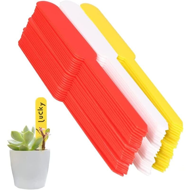 Csparkv - 300 Pieces Étiquettes Pour Plantes, Étiquette Semis, Etiquette Jardin, Multicolores Marqueur De Plantes, Pour Plantes, Fleurs, Légumes,