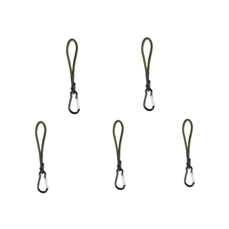 CSPARKV 60cm - Lot de 5 tendeurs sandows sécurisés et normés avec passant piton