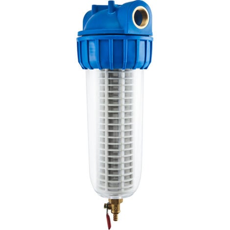 CSPARKV 350 mm - Filtre surpresseur Pompe de jardin long - Diamètre d'interface de 25 mm
