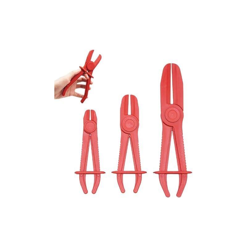 Csparkv - 3PC Pinces à Clamper les Durites,Pince a Collier Durite,Jeu de Pinces pour Durites, Outil de Serrage pour Tuyaux Flexibles pour Serrage des