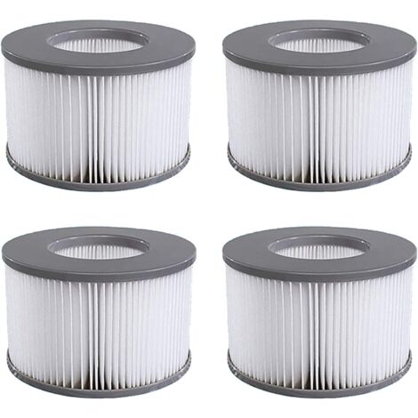 CSPARKV 4 Pack Inflatable Pool Filter Cartridge Replacement for Whirlpool