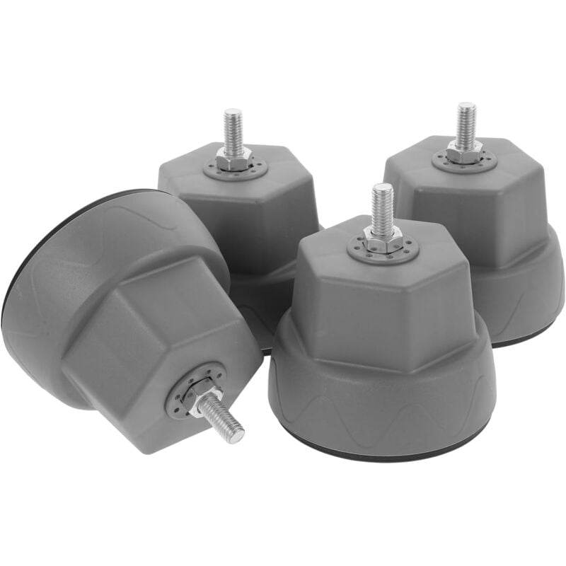 Csparkv - 4 Pièces Base De Machine à Laver Support De Machine Support De Roue Ajustable Tuyau De Machine à Laver Portable Tuyaux De Lave-glace Anti