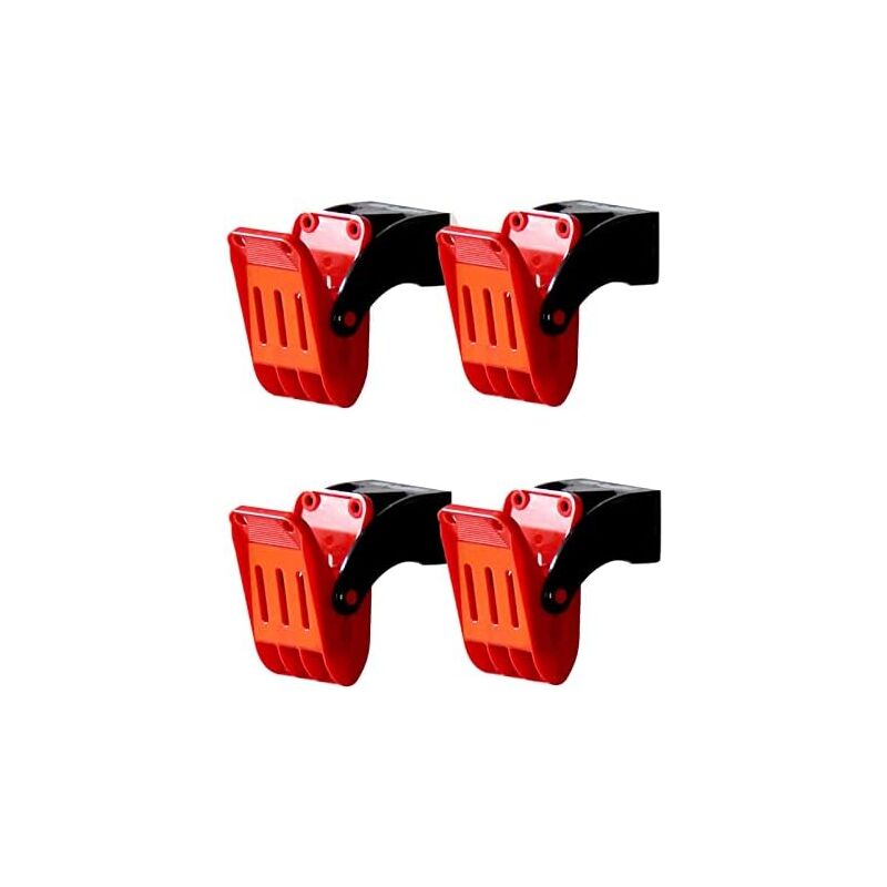 Csparkv - 4 pièces Clips de tapis sol voiture pour lavage voiture pince fixation nettoyage en plastique murale polyvalente crochet