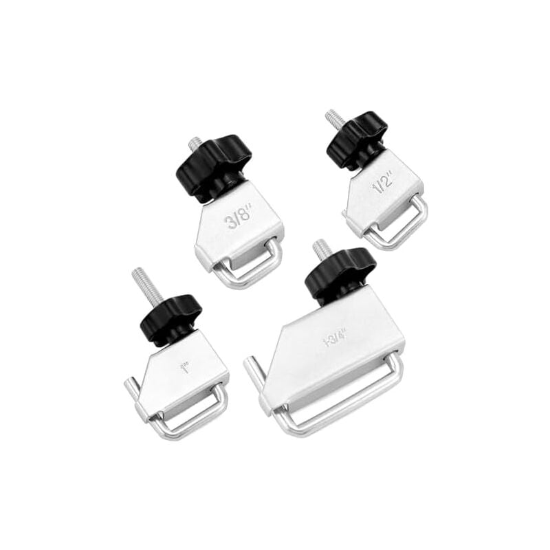 Csparkv - 4 PièCes Ensemble De Colliers De Serrage De Ligne De Fluide,Pince De Ligne De Chauffage,Pince De Ligne De Pincement,Outil De Serrage De