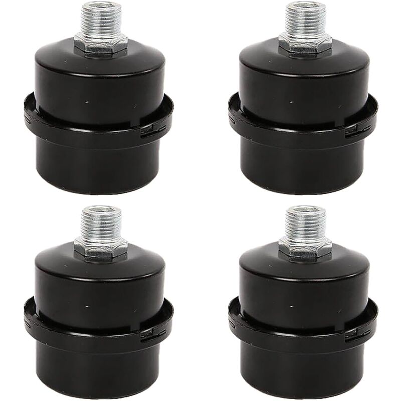 Csparkv - 4 Pièces Filtre a Air Compresseur 20mm, Compresseur d'air Filtre Silencieux, Silencieux De Filtre à Air, Convient aux Compresseurs d'air,