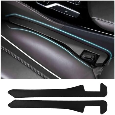ACTOYS - Remplisseur D'Espace Pour Siège Auto (2 Pièces) | Anti-Chute D'Objets | Noir | Universel Voiture/SUV