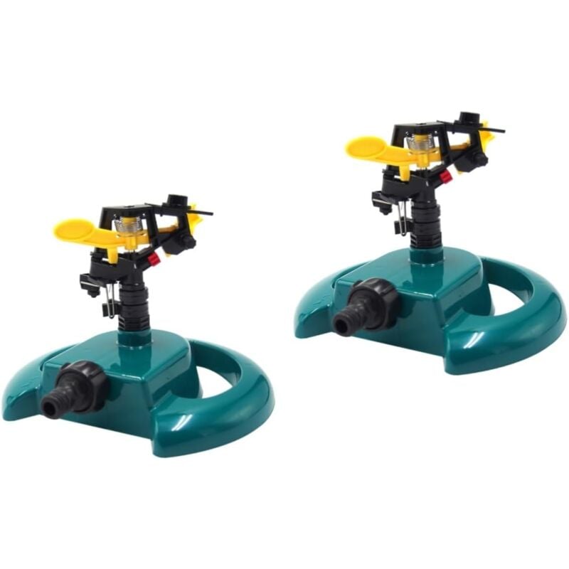 Csparkv - 5.9×5.9×5.9cm)2 Pièces arroseur de pelouse arosage automatisue arrosage pelouse système arroseurs arrosoir arroseur Rotatif pulvérisateur