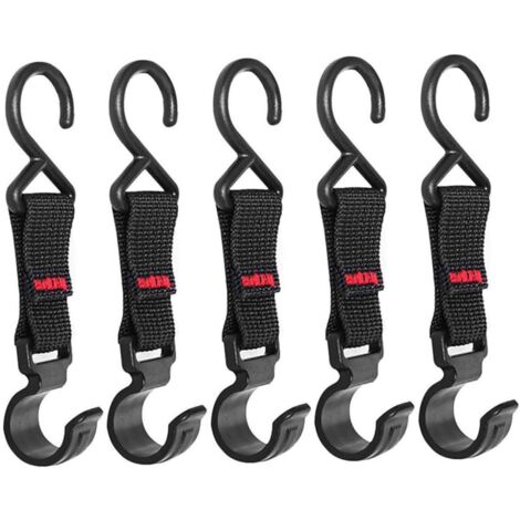CSPARKV 5pcs Camping Hooks Movables Camping Accessories for Tent, Portable Awning Tent Accessories Hanging Clip, Handy Hanger Hook Camping Camping Hooks Tent Crochets Tent Tent