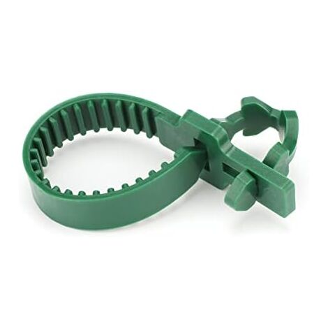 CSPARKV 5Pcs Tree Stake Clips 24CM Green Tree Branch Clips Tree Ties Tree Stake and Tree Clip for Supporting Trees Plants