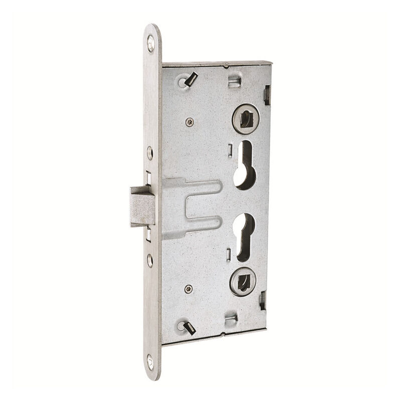 Csparkv - 60 x85 mm Stainless steel Matt Economy keyhole